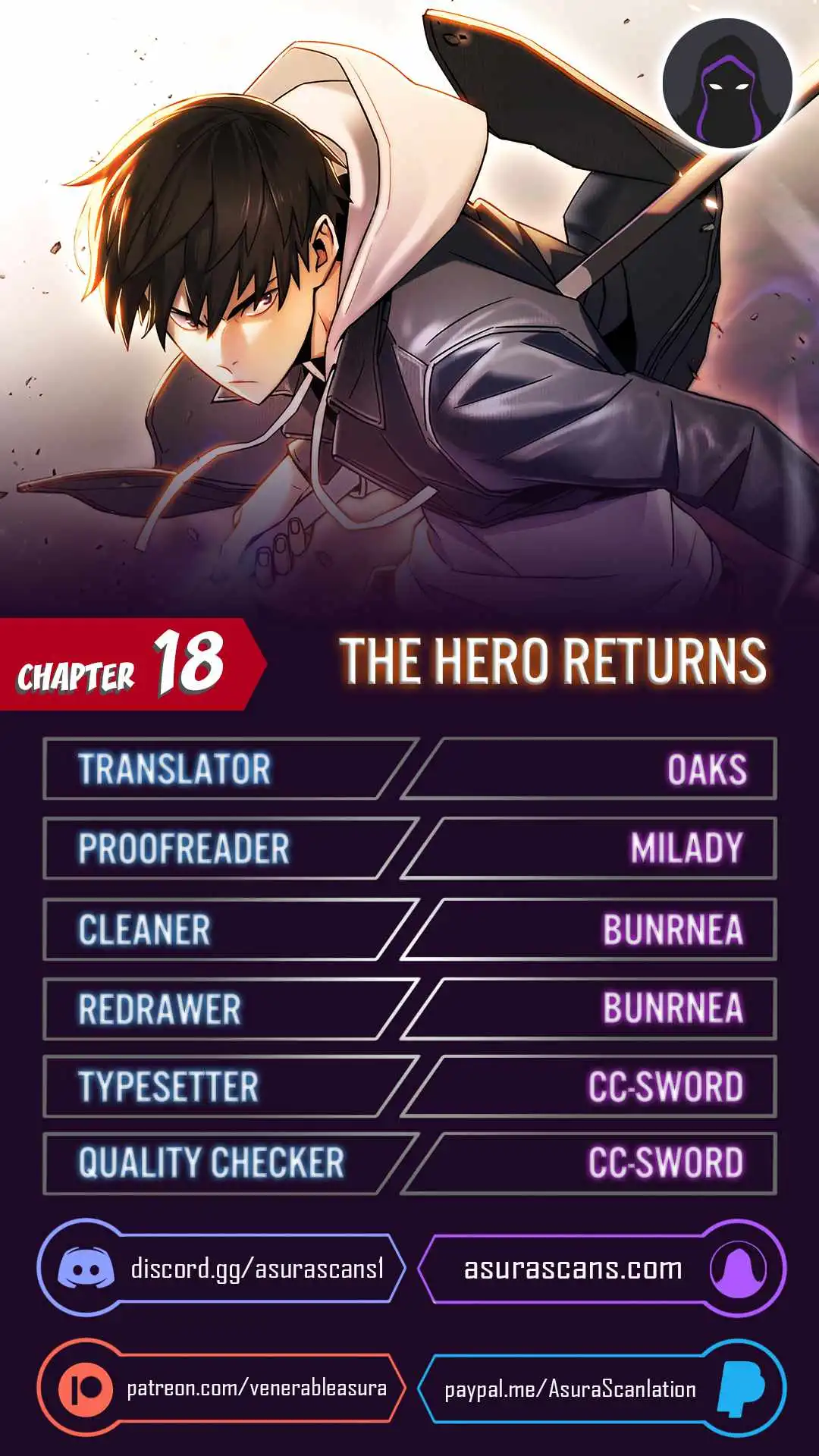 The Hero Returns Chapter 18 1